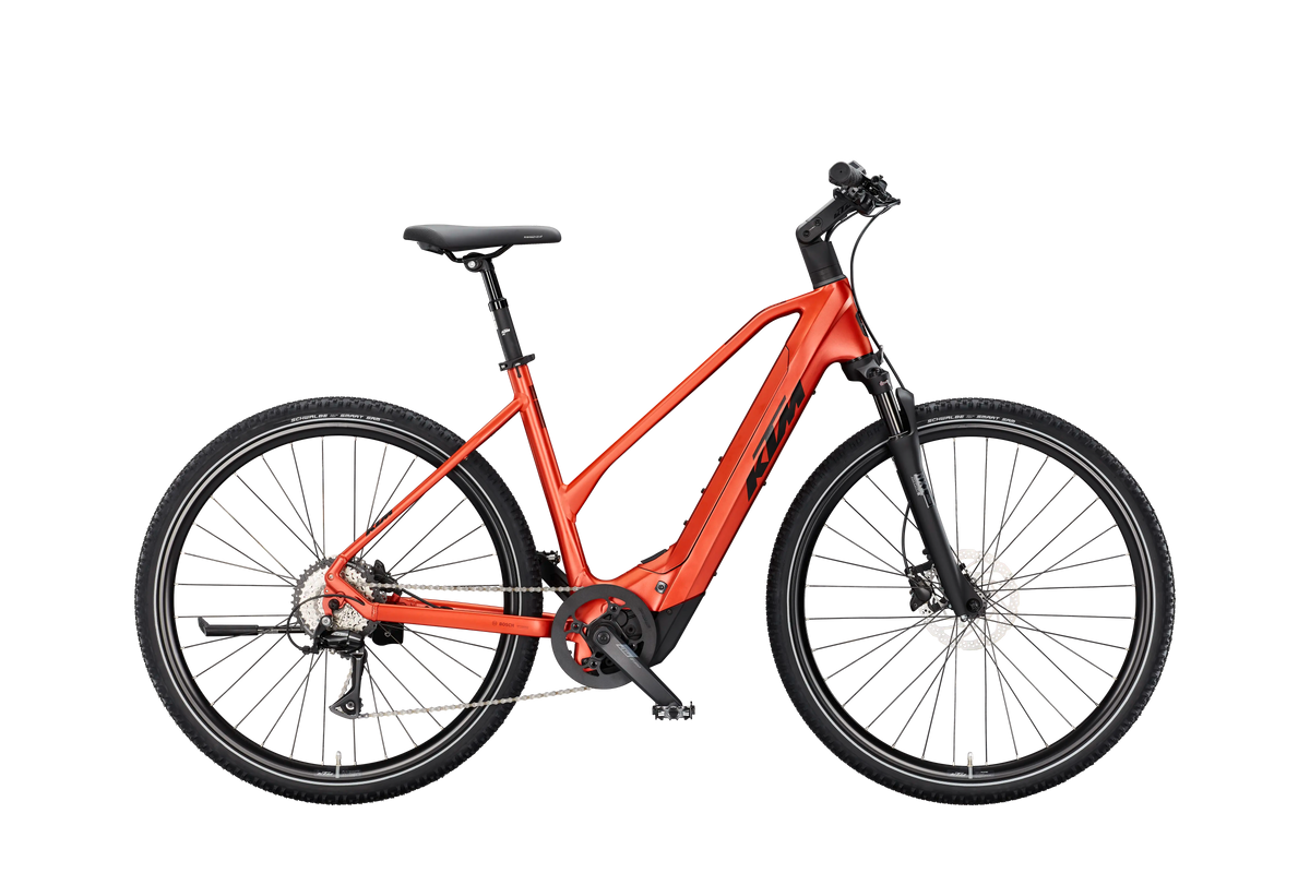MACINA CROSS CX 610 ALTO — Naranja — Vista de geometría alternativa