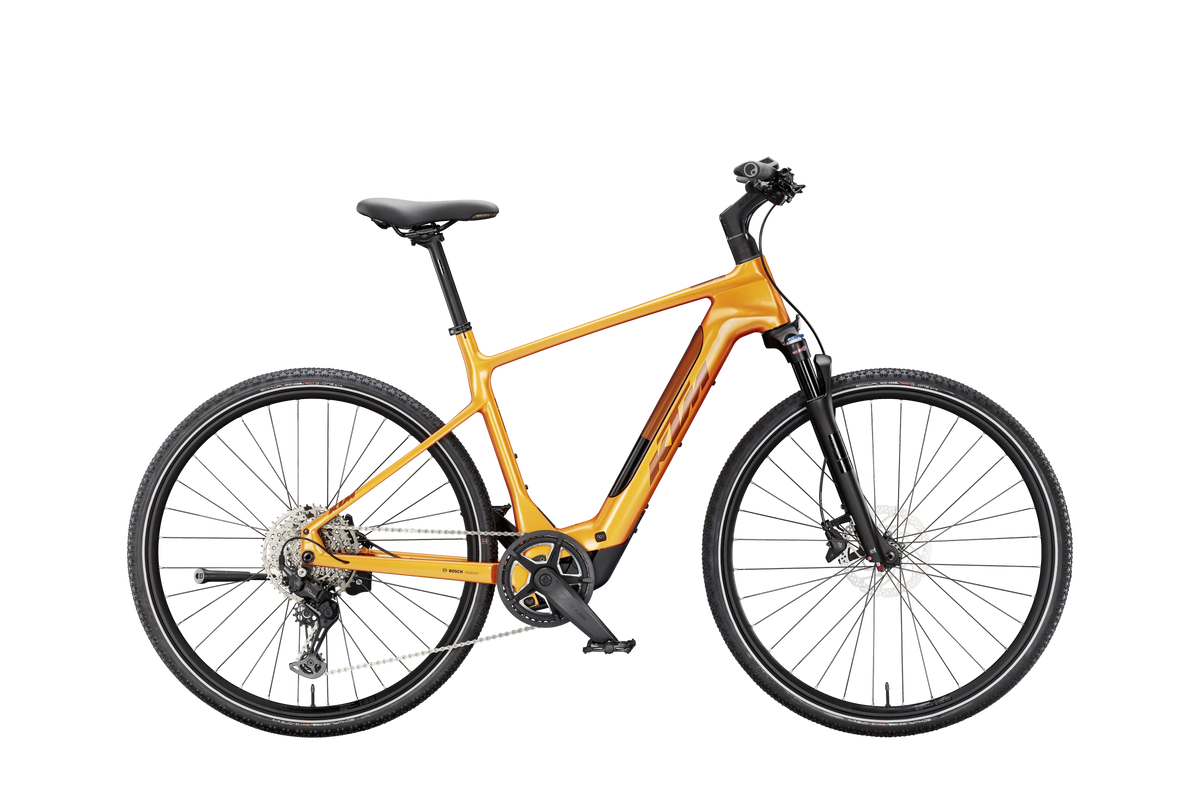 MACINA CROSS SX ELITE ALTO — Naranja — Vista lateral