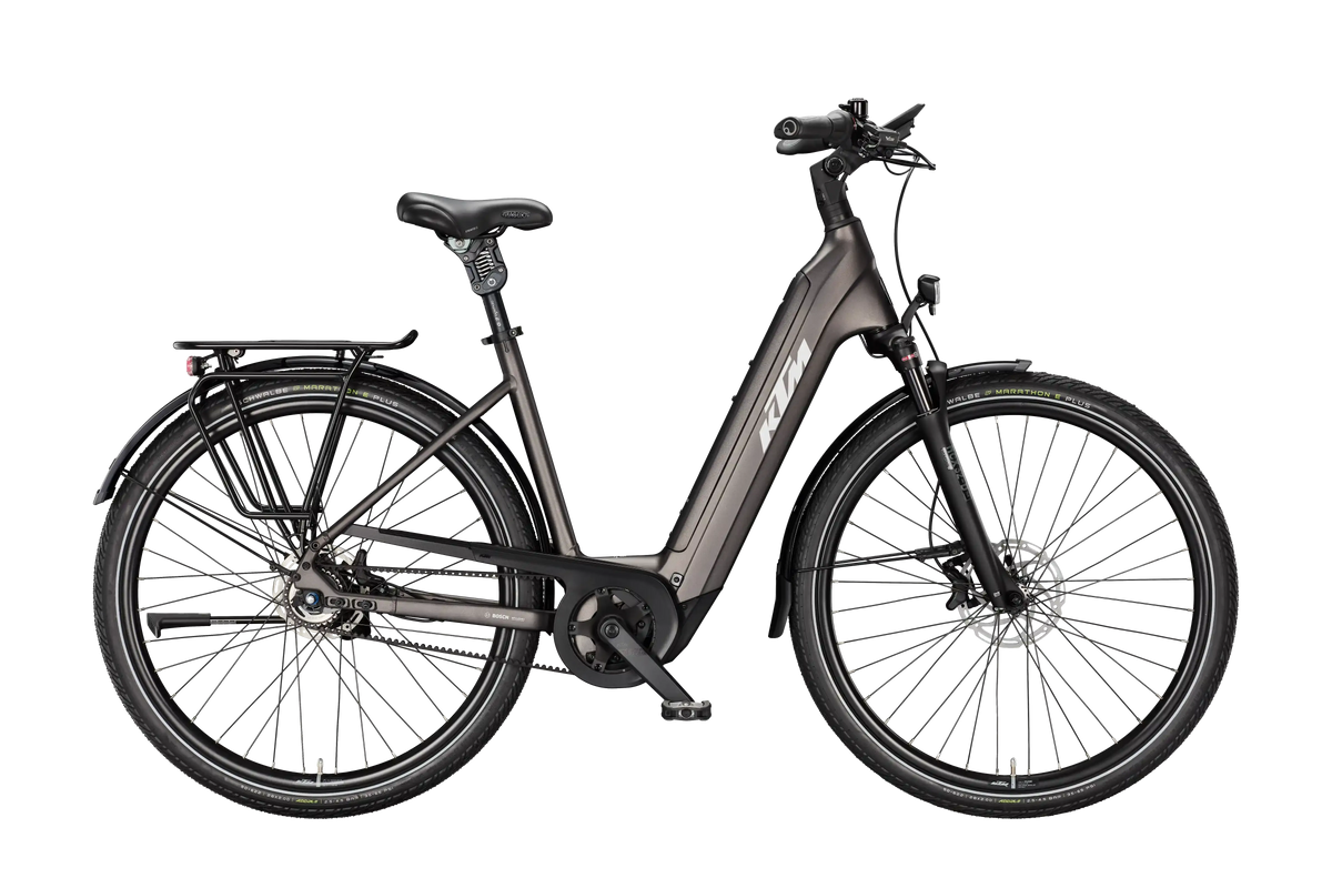 MACINA CITY 820 XL BELT — Plata — Vista lateral