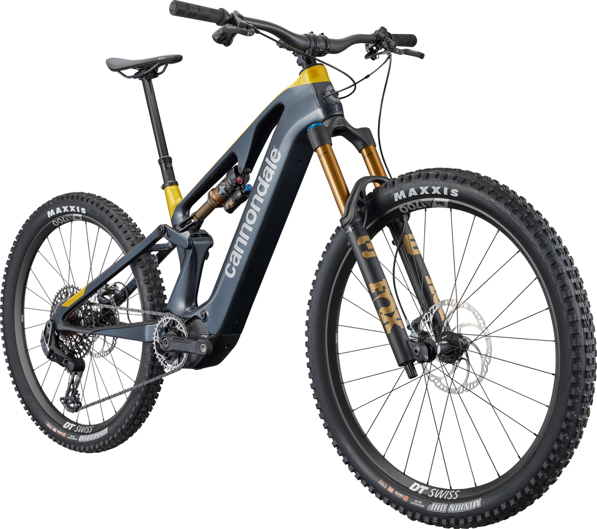 CANNONDALE MOTERRA SL 1 — Azul — Vista tres cuartos