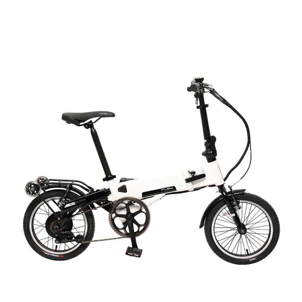 Bicicleta eléctrica Plegable Flebi Supra 3.0 Lite Blanca + Acelerador