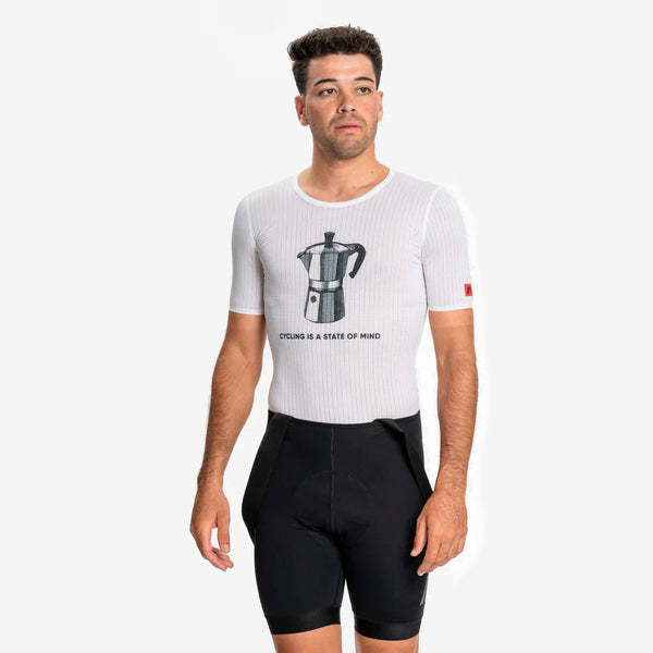 Canottiera intima unisex corta leggera da caffè Factory