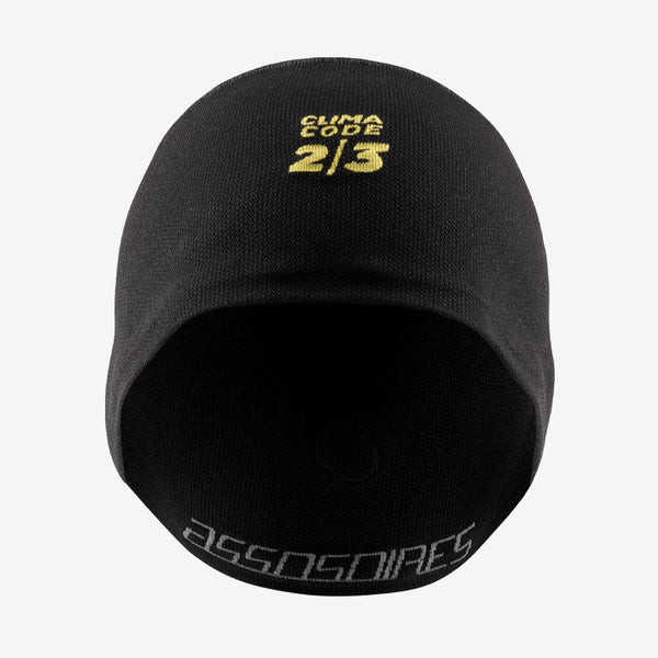 Cappello nero Assos primavera autunno