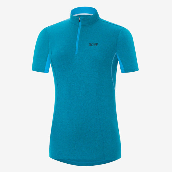 Maglia Gore Wear C3 blu a maniche corte