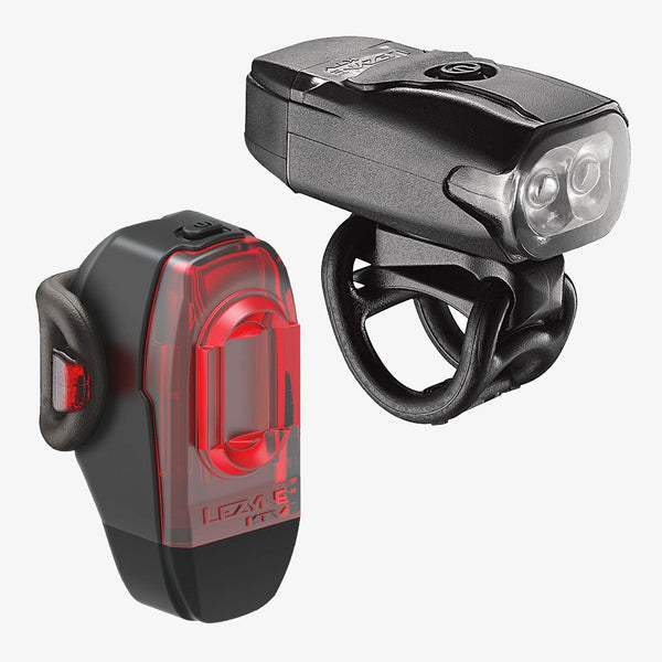 Coppia di luci USB Lezyne KTV Drive nere