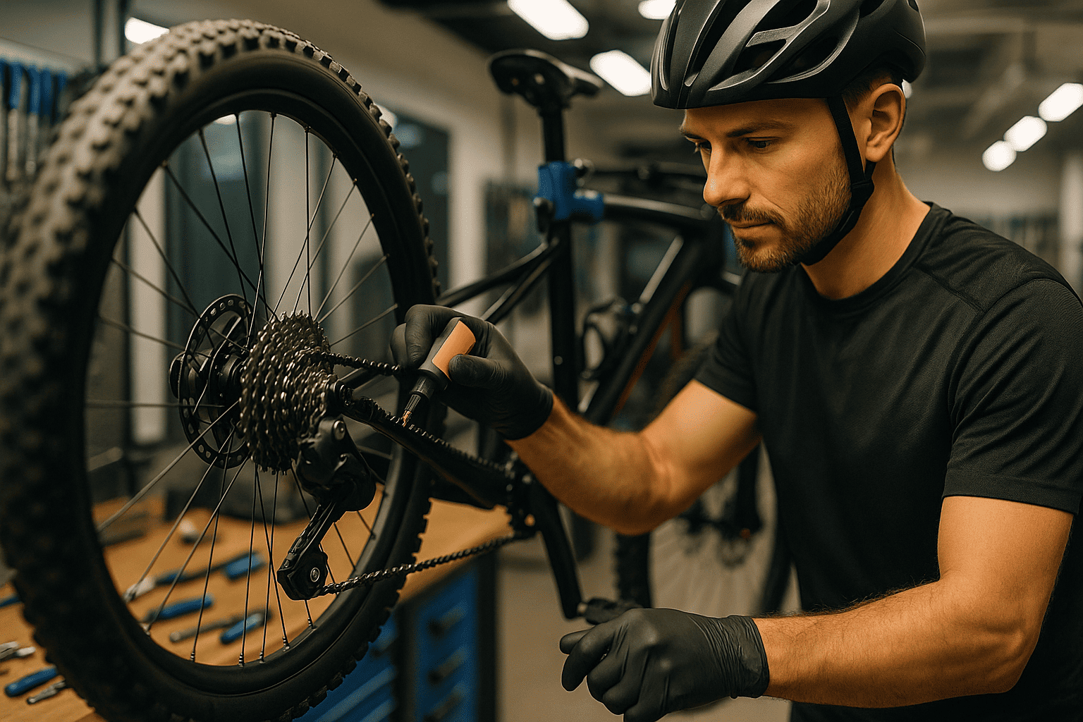 Como Engrasar la Cadena de una Bicicleta