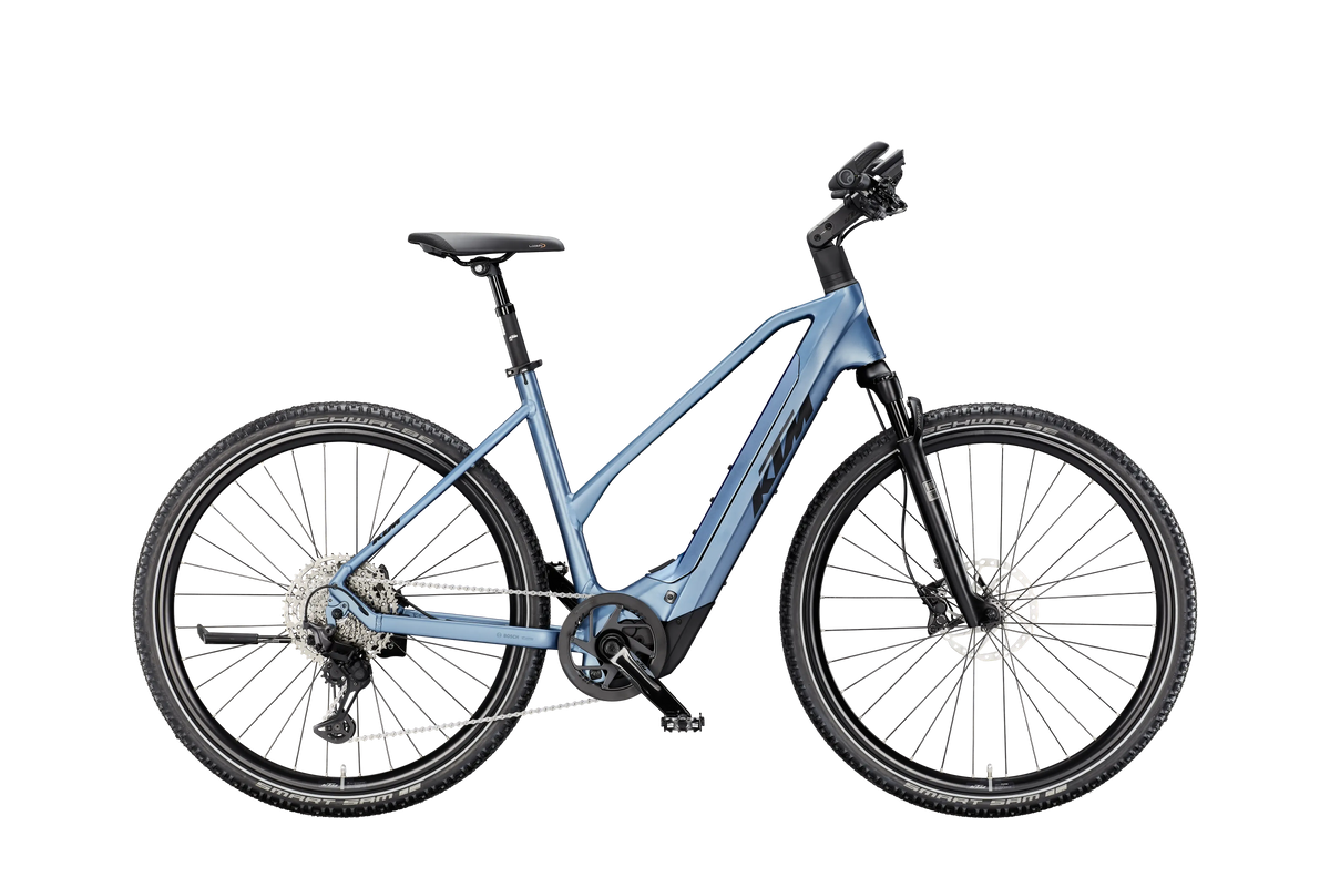 MACINA CROSS CX 810 TRAPEZE — Azul — Vista lateral
