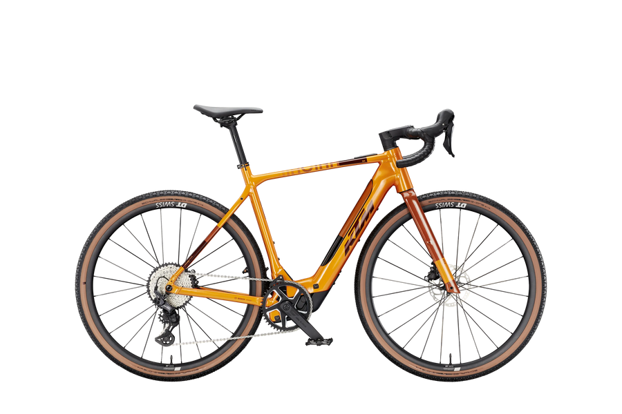 MACINA GRAVELATOR SX 10 — Naranja — Vista lateral