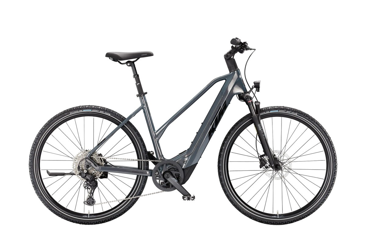 MACINA CROSS CX 820 L TRAPEZE — Gris — Vista lateral