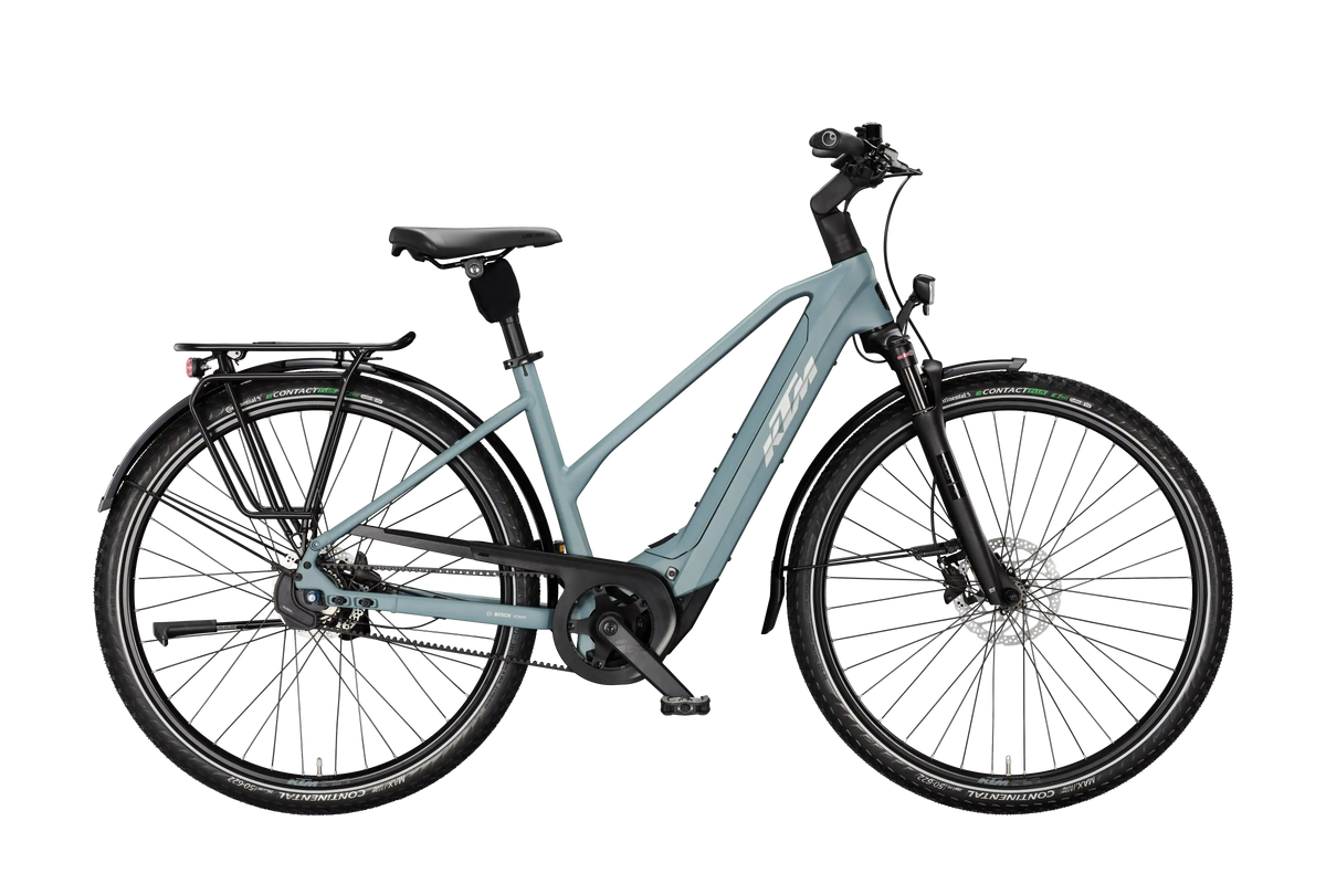 MACINA CITY PX 720 BELT DI2 TRAPEZE — Azul — Vista lateral