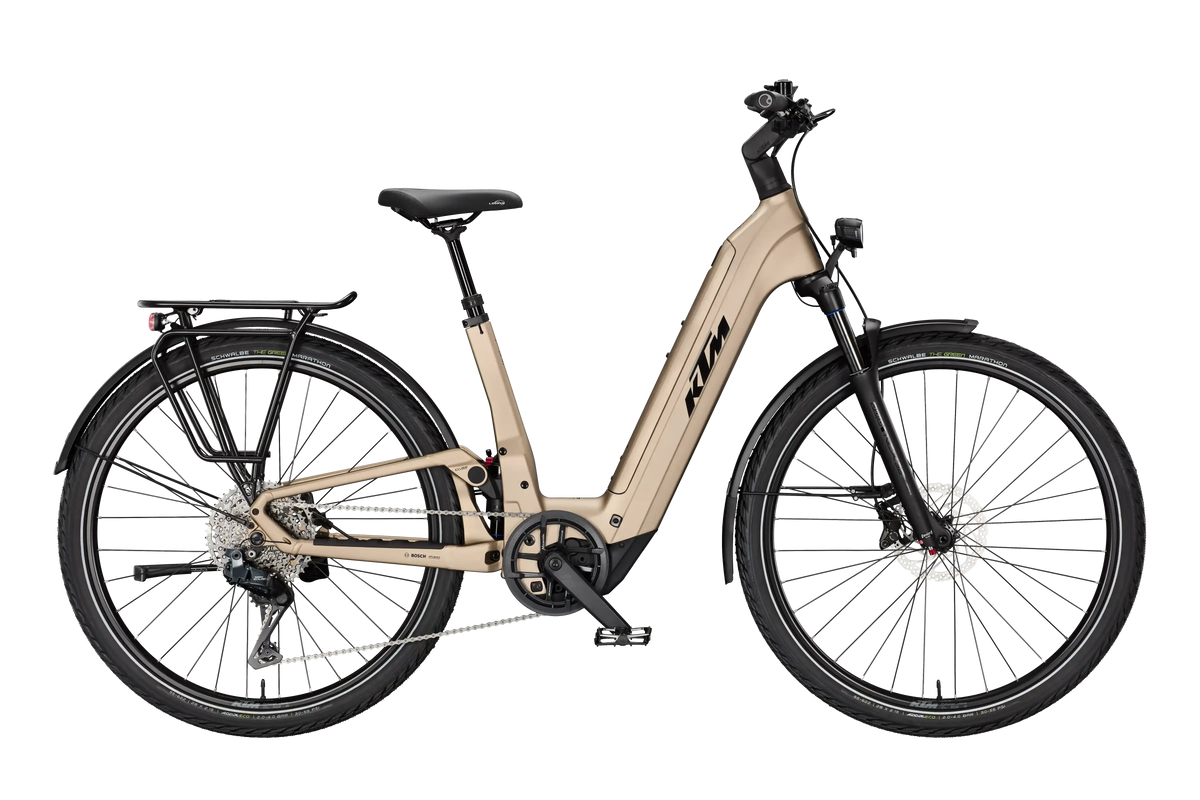 MACINA STYLE FS ELITE DI2 — Marrón — Vista lateral