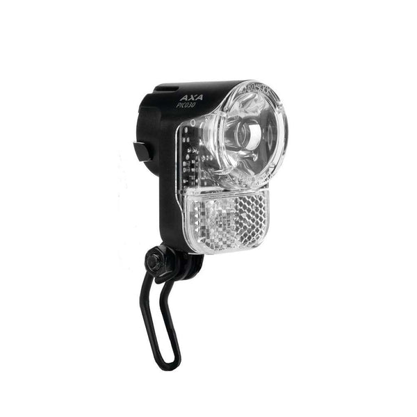 Faro anteriore per bici elettrica AXA Pico 30E 6-42V con interruttore