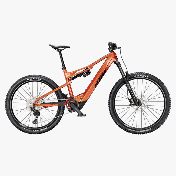 KTM Macina Prowler Exonic Elektrofahrrad Orange Transparent
