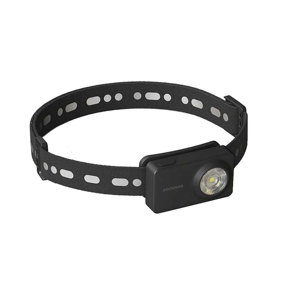 Luz frontal cabeza Bookman monocle USB negro