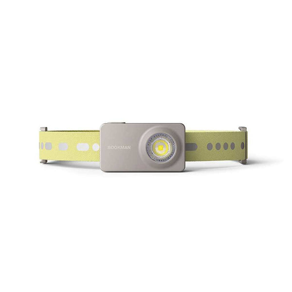 Luz frontal cabeza Bookman monocle USB gris