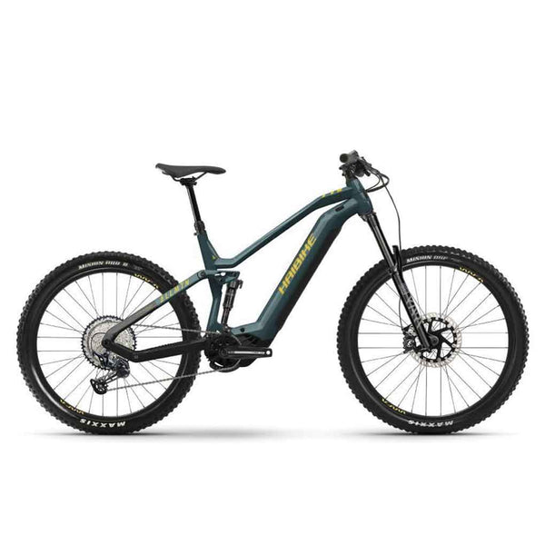 Bicicleta eléctrica Haibike ALLMTN 7 ocean/orange