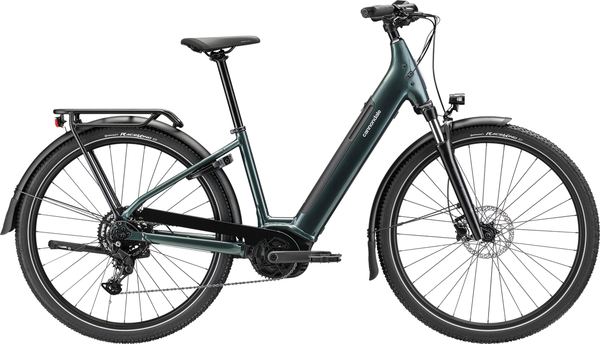 TESORO 3 PLUS LOW STEPTHRU — Verde — Vista lateral