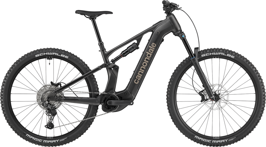 CANNONDALE MOTERRA 4 PLUS — Negro — Vista lateral