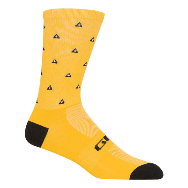 Giro Racer High Rise Bright Socken Grau
