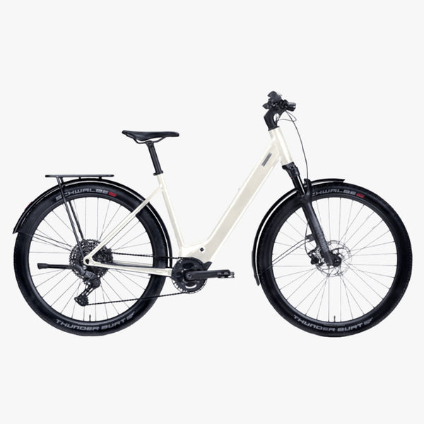 Bicicleta eléctrica Urbana Coboc Skye Step Ivory- metallic