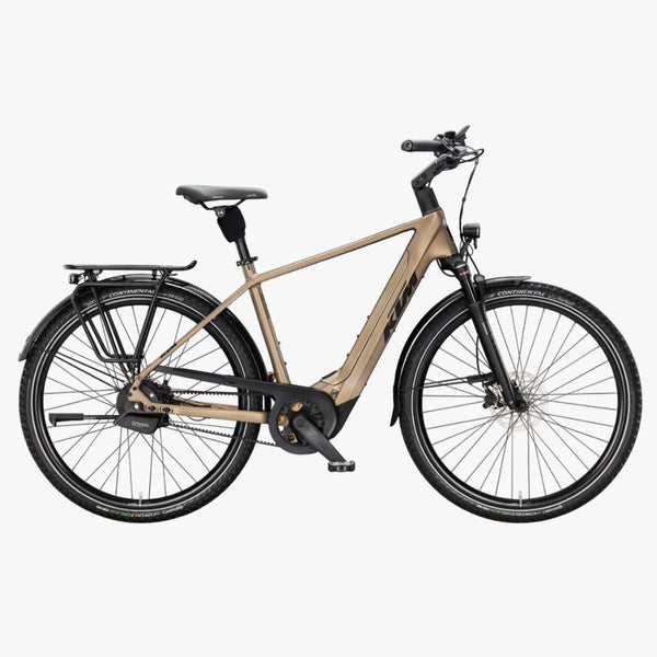 Bicicleta eléctrica Urbana KTM Macina City 810 Belt H Olive Pearl Matt 2026