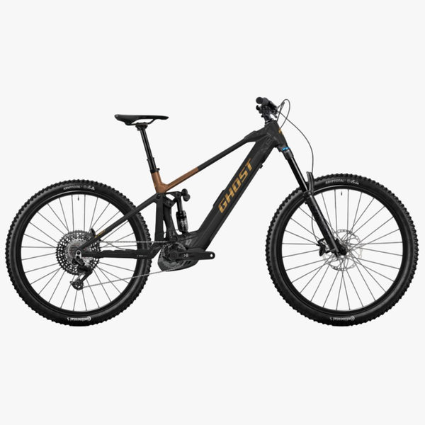 Bicicleta elèctrica de Montaña E-RIOT CF PRO heavy metal/deep coffee 2026