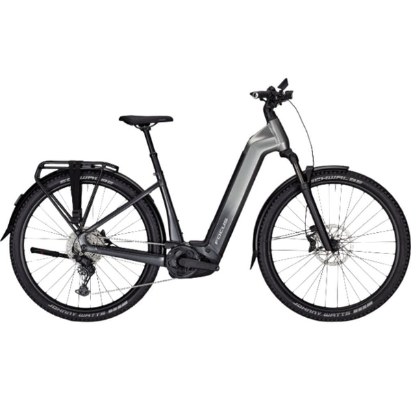 Bicicleta eléctrica de Trekking E-ALLROUND AVENTURA² 6.8 Gris