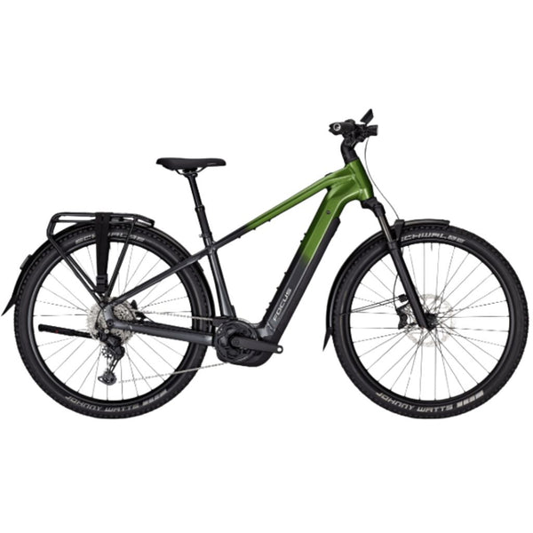 Bicicleta eléctrica de Trekking E-ALLROUND AVENTURA² 6.8 Verde