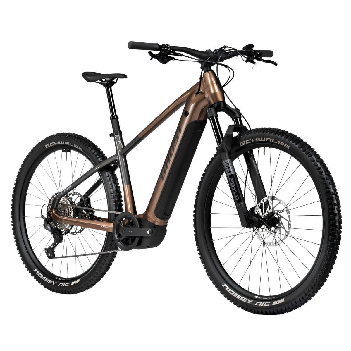 Bicicletas eléctricas trekking e híbridas