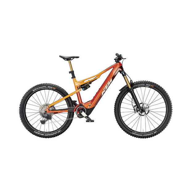 KTM Macina Prowler Exonic Elektrofahrrad Orange Transparent