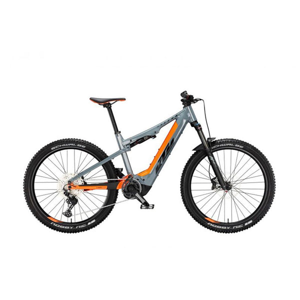 Bicicletta elettrica KTM Macina Chacana 691 LTD Vital Blue (argento + arancione)