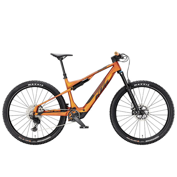 KTM Macina Prowler Exonic Elektrofahrrad Orange Transparent