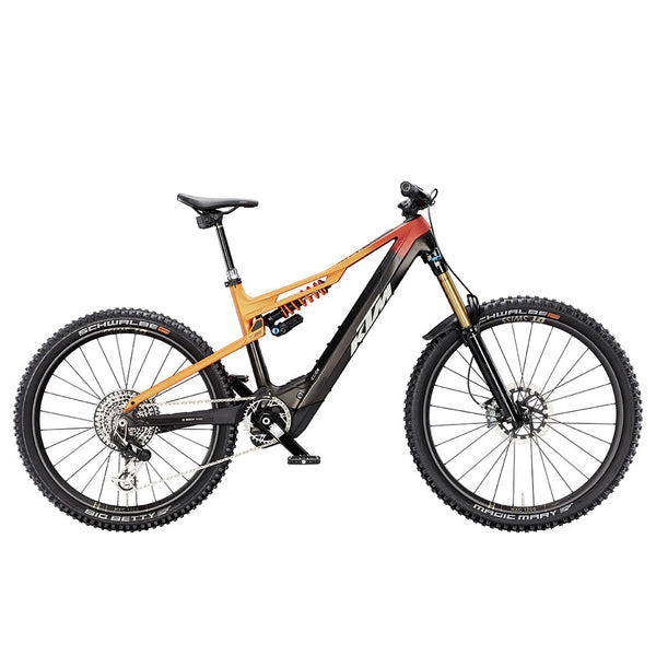 KTM Macina Prowler Exonic Elektrofahrrad Orange Transparent
