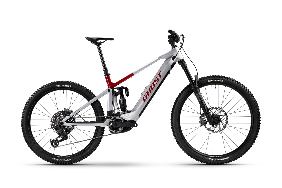 E-RIOT CF ADVANCED · rebel red/misty gray - glossy