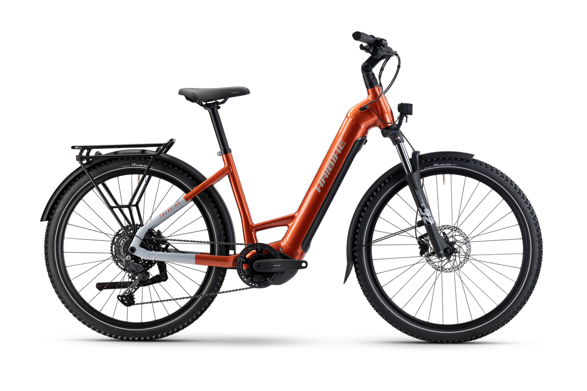 TREKKING 4 LOW · orange/silver - glossy