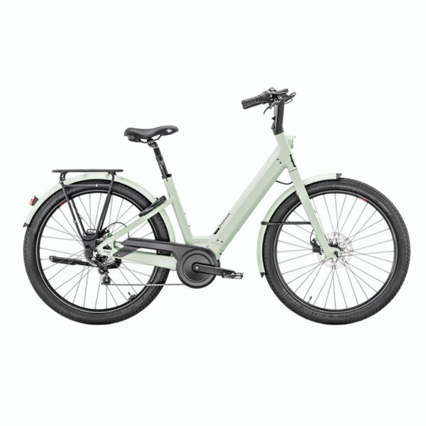 Bicicleta elétrica urbana Moustache Lundi 27.4 Pastel Mint Matt 625WH 2025