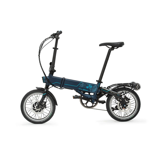 Bicicleta eléctrica Plegable Flebi Supra 4.0 + Azul