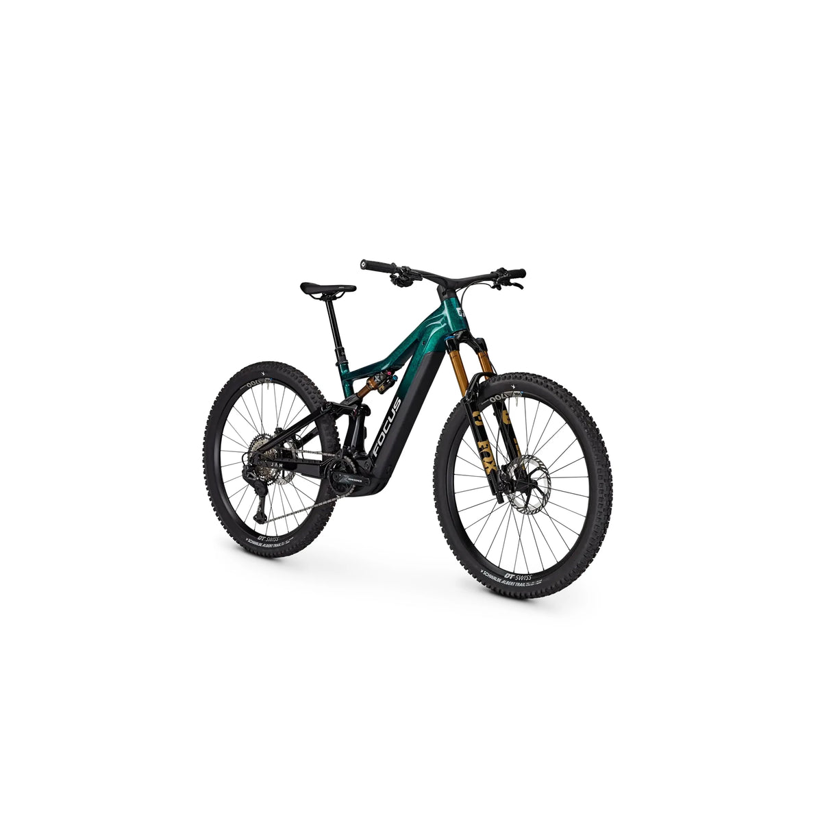 FOCUS JAM LTD 2027 verde 600Wh 3/4 trasera
