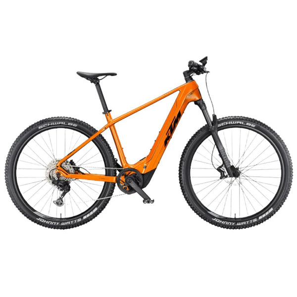 KTM Macina Prowler Exonic Elektrofahrrad Orange Transparent
