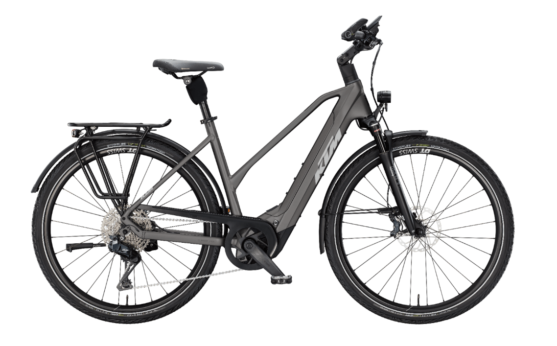 MACINA STYLE 810 DI2 TRAPEZE — Gris — Modelo en talla 46 cm