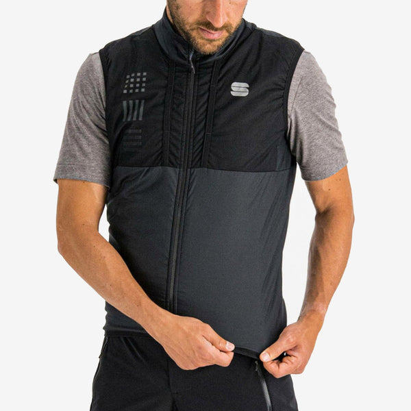 Gilet nero Giara