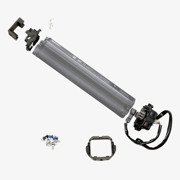 Supporto batteria Shimano Steps BT-E8035 con cilindro, 250 mm