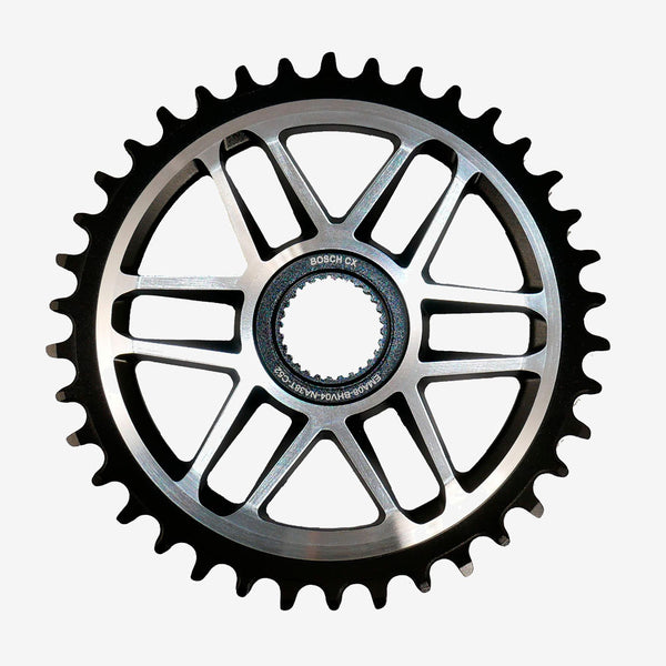 Kettenblatt Haibike 38T Samox Bosch Gen4 Silber