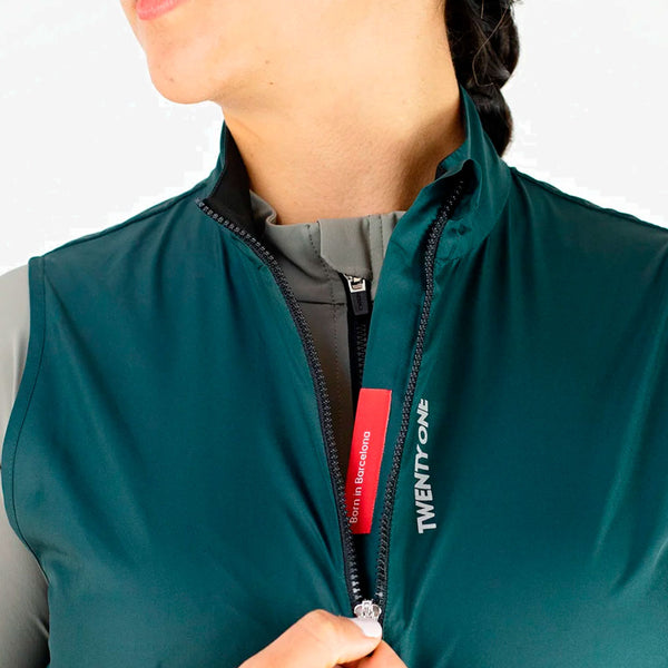 Twenty One Factory Wind Vest Green