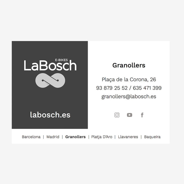 Tarjetas LaBosch Granollers